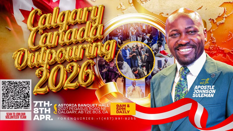 Calgary Outpouring 2026 official flyer