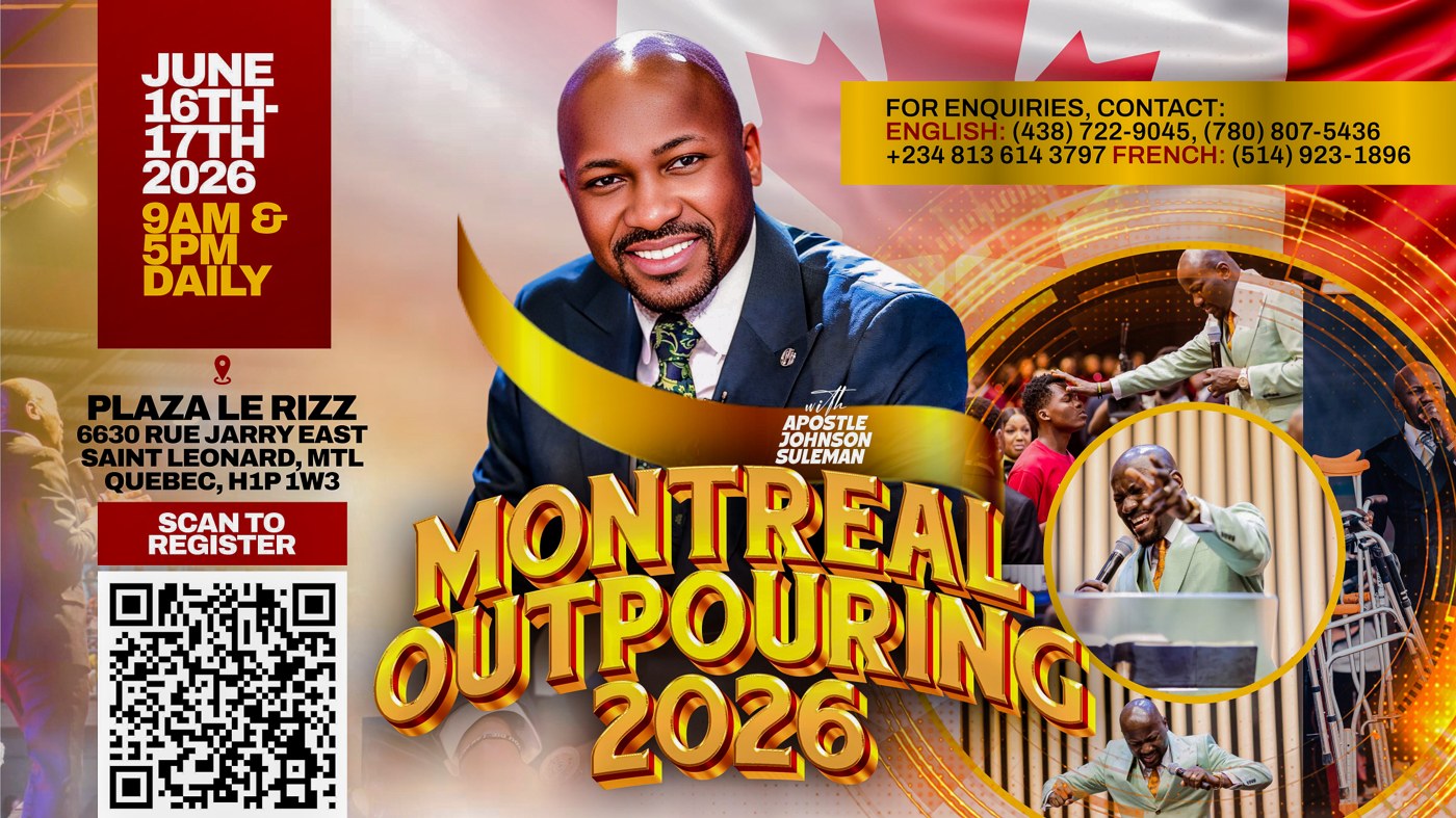 Montreal Outpouring 2026 official flyer