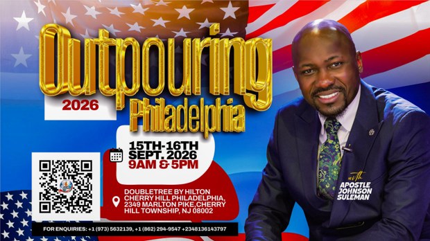 Philadelphia Outpouring 2026 official flyer